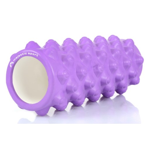 Валик з шипами Majestic Sport 33 см х 12,5 см фіолетовий Валик з шипами Majestic Sport 33 см х 12,5 см фіолетовий