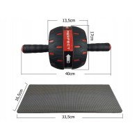 Колесо тренажерне RX-H002 + килимок для тренувань