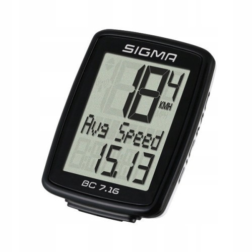 Велокомп'ютер бездротовий Sigma Sport BC 7.16 ATS Велокомп'ютер бездротовий Sigma Sport BC 7.16 ATS
