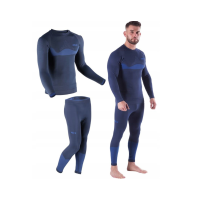 Комплект термобілизни чоловічий Nils Magnus синій розміри S/M, L/XL