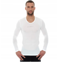 Блуза термоактивна з довгим рукавом Brubeck Base Layer біла розмір M
