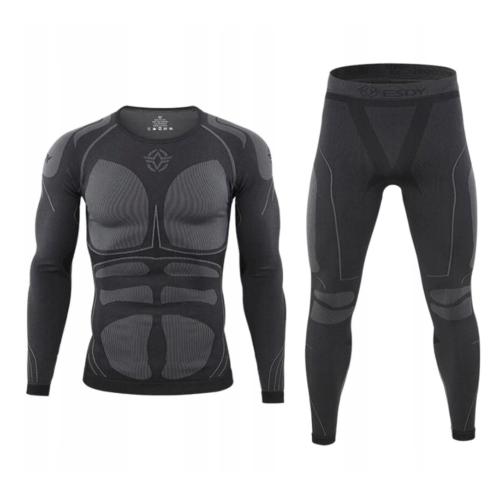 Комплект термобілизни чоловічий Papilio чорний розмір M, L, XL, XXL Комплект термобілизни чоловічий Papilio чорний розмір M, L, XL, XXL