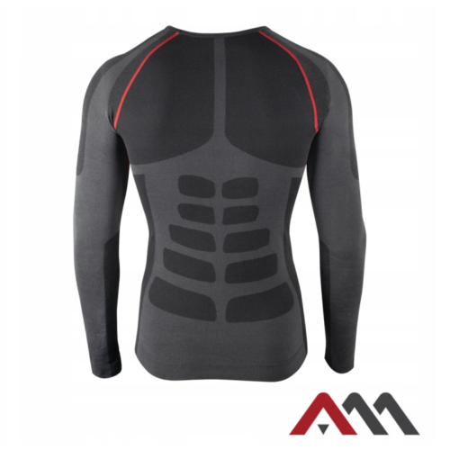 Блуза термоактивна з довгим рукавом Artmas чорна розміри M, L, XL, XXL, 3XL Блуза термоактивна з довгим рукавом Artmas чорна розміри M, L, XL, XXL, 3XL