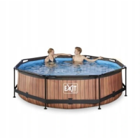 Басейн круглий каркасний Exit Toys 300х300см