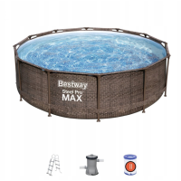 Басейн круглий каркасний Bestway 56709 366x366см