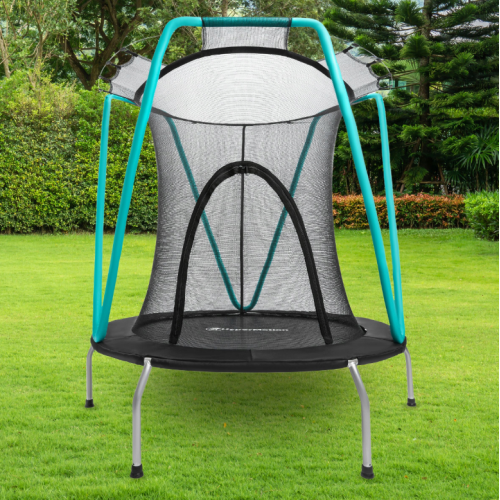 Батут із сіткою Hyper Motion для дітей 3-8 років 149 см FT 4,5 (140 см) Батут із сіткою Hyper Motion для дітей 3-8 років 149 см FT 4,5 (140 см)