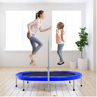 Батут для дітей з сіткою Thunder ULTRA 14FT, Синій