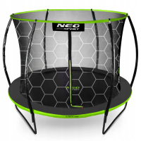 Батут дитячий Neo-Sport 252см 8 футів ПРЕМІУМ