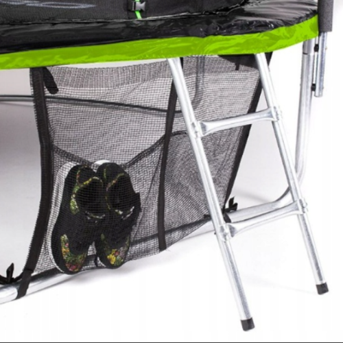 Батут Zipro Jump Pro 252 см FT 8 (244-252 см) із сіткою, зелений Батут Zipro Jump Pro 252 см FT 8 (244-252 см) із сіткою, зелений
