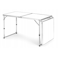 Стіл прямокутний металевий скалдний ModernHome 180x60x70см
