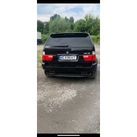 Вихлоп прямоточний банки Super BMW X5 E53
