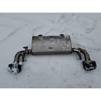 Випускний траси задня частина BMW X3 G01 2018-2023 3.0