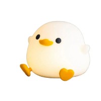 Нічник силіконовий DS-DUCK-01 Білий (0003)