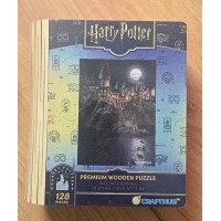 Дерев'яний пазл Crafthub Harry Potter Hogwarts (128 елементів)