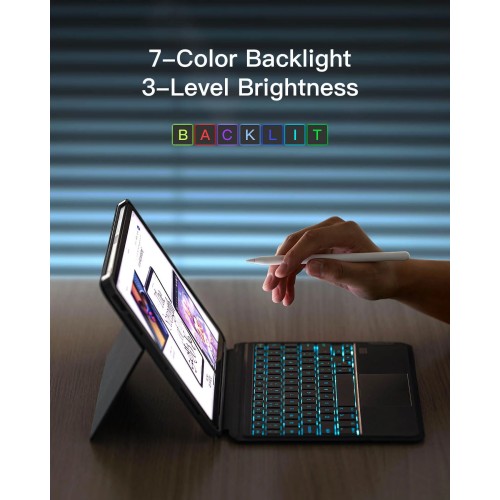 Чохол-клавіатура Inateck KB04111 для iPad Pro 11 та Air 10,9/11" M4