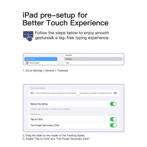 Клавіатура для iPad Inateck KB04122