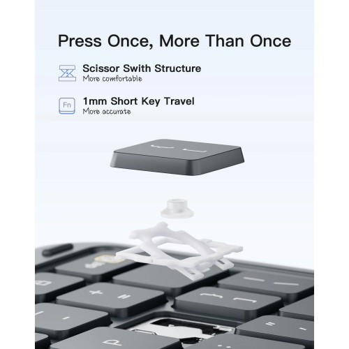 Клавіатура для iPad Inateck KB04122