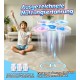 Квадрокоптер Korffe Mini Drone для дітей та початківців з LED-підсвічуванням