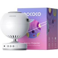 Проєктор зоряного неба POCOCO Galaxy Star Projector White, Pinc