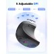 Мишка бездротова TECKNET 2.4G Ergonomic Vertical Mouse Black
