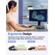 Мишка бездротова TECKNET 2.4G Ergonomic Vertical Mouse Black