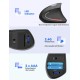 Мишка бездротова TECKNET 2.4G Ergonomic Vertical Mouse Black