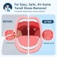 Набір для видалення каміння з мигдаликів Tonsil Stone Remover Kit Electronic Vacuum White