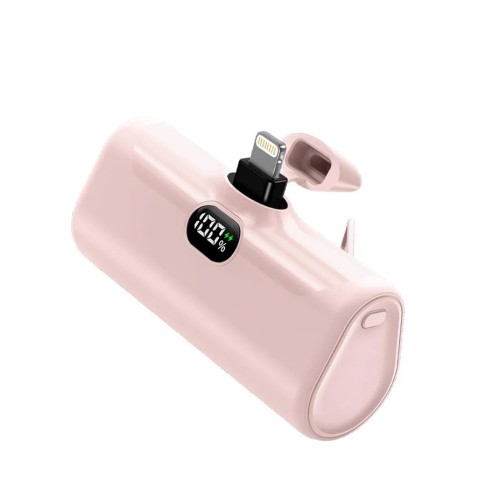 Портативний акумулятор Zerolia 5000 mAh Lightning Pink