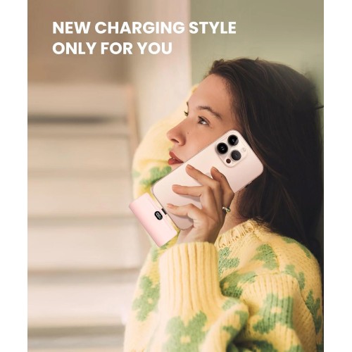 Портативний акумулятор Zerolia 5000 mAh Lightning Pink