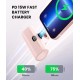 Портативний акумулятор Zerolia 5000 mAh Lightning Pink