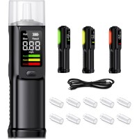 Алкометр портативний Professional USB C з LCD-дисплеєм та 10 мундштуками