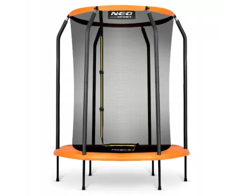 Батут для дітей Neo-Sport с сеткой, 150см 5 футів 