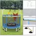 Батут внутрішня сітка спортивна для дітей з гойдалками та кільцями 150 см