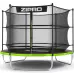 Батут Zipro Jump Pro 252 см FT 8 (244-252 см) із сіткою, зелений