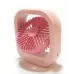 Вентилятор настільний акумуляторний DianDi Fashion Fan SQ 2177A Рожевий