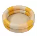 Басейн надувний круглий Intime зі смужками бежевий