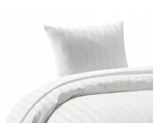 Комплект постільної білизни Piruu Home (підковдра і наволочка) 140х200см/70х80см білий