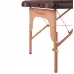 Масажний стіл розкладний дерев'яний Insportline бежевий