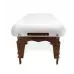 Масажний стіл дерев'яний складний i-coucou білий