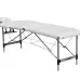 Масажний стіл розкладний алюмінієвий i-coucou білий