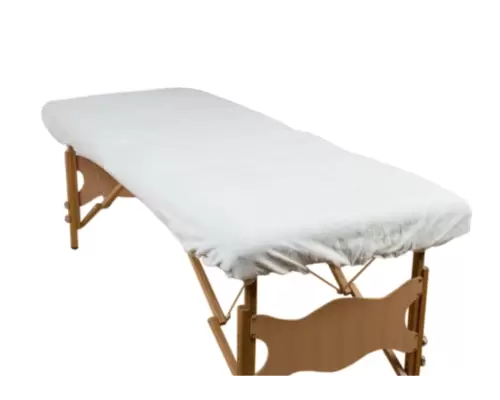 Чохол фланелевий для масажного столу Promafit 200х80см білий