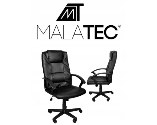 Офісний стілець Malatec хромований поворотний 