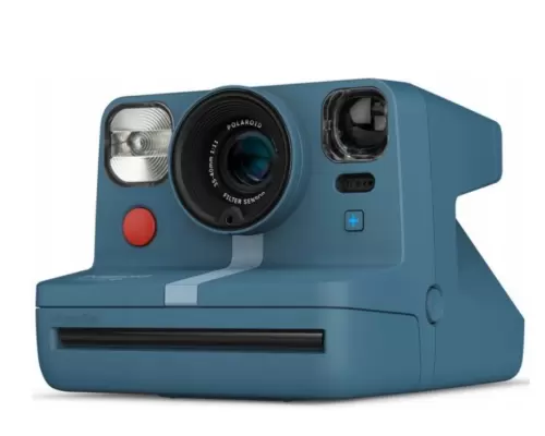 Polaroid NOW + синя миттєва камера