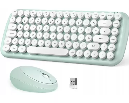 Клавіатура + мишка Jelly Comb RETRO Wireless 
