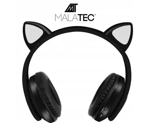 Бездротові навушники Malatec 16868 вуха чорні