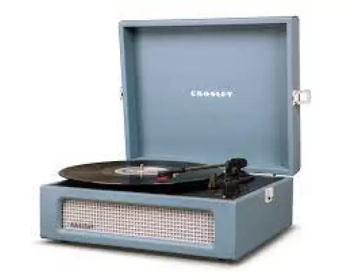 Crosley Voyager Washed Blue (CR8017A-BL) Грамофон проигрыватель виниловых дисков