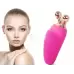 Масажер-щітка ультразвуковий 3D для обличчя Rozz рожевий
