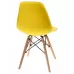 Крісло для кухні на ніжках Bonro В-173 FULL KD жовте (3шт)