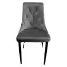 Стілець крісло для кухні, вітальні, кафе Bonro B-426 сіре