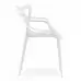 Крісло стілець для кухні вітальні барів Bonro B-486 біле